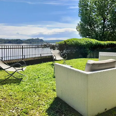 La Limonaia- With Private Garden & Lake View Villa Meina